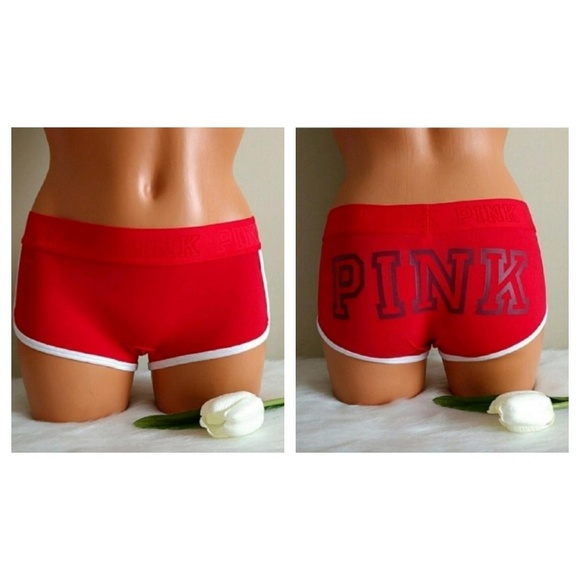 PINK Victoria's Secret Other - Size S🌺PINK VICTORIA'S SECRET LOGO BOYSHORT